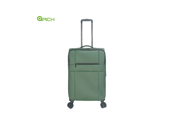 Оптовая торговля PU Travel Trolley мягкий боковой багаж с спиннерными колесами